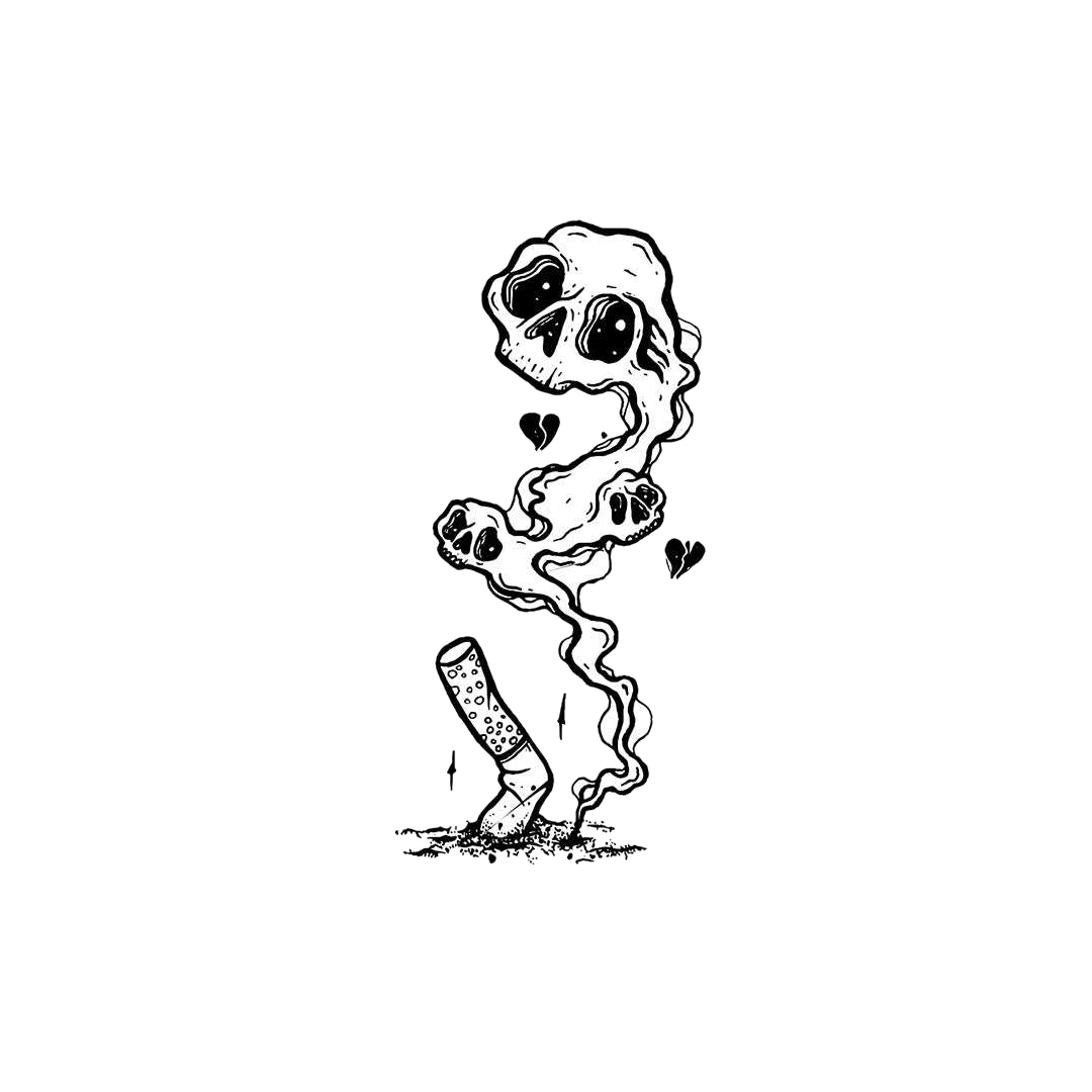 Smoking Kills Sticker